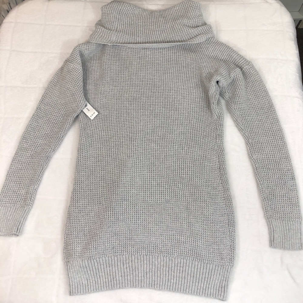 Old Navy Cozy Maternity Cowl Neck Sweater - Picture 2 of 5